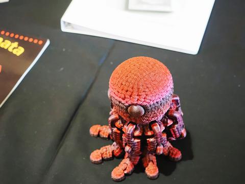 3D printed octopus