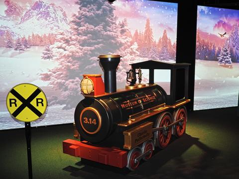 Playable train model