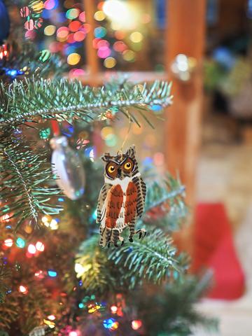 Owl ornament