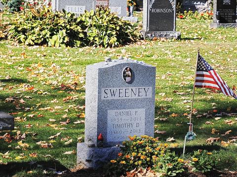 Tim Sweeney's headstone