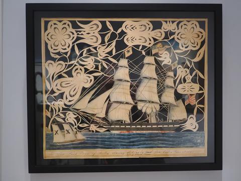 The ship Paul Jones of Boston, 1845