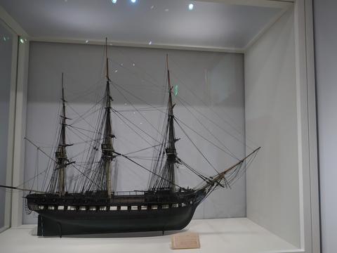 Model of the USS Constitution, about 1812