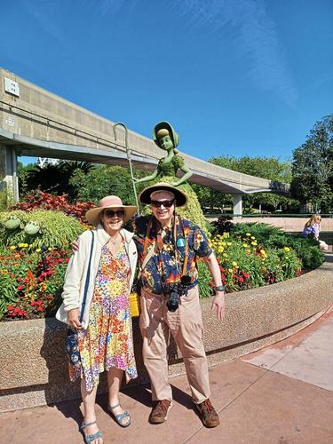 Liz and I at EPCOT #2