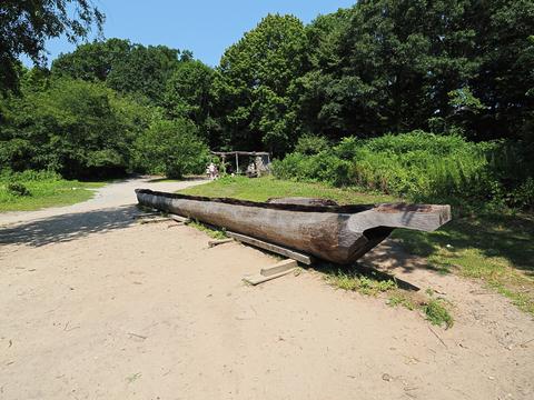 Canoe building #3