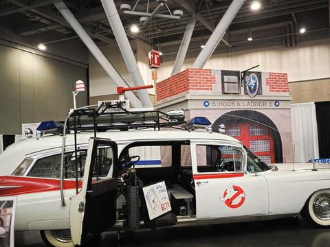 Ghostbusers car at Fanexpo