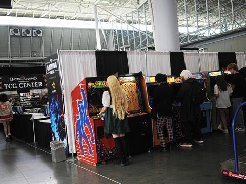 Retro video games at Fanexpo