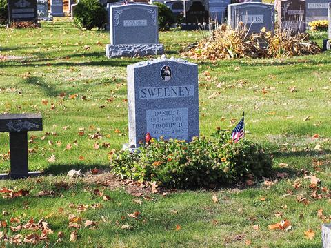 Tim and Daniel's graves