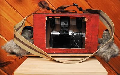 Pirate chest camera, version 2, back