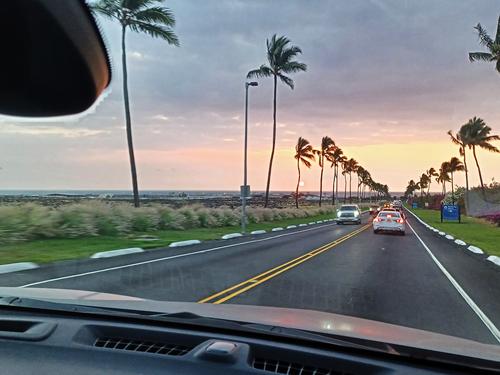 Sunset on the way to the airport #3