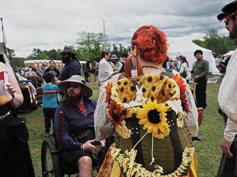 Sunflower backpack