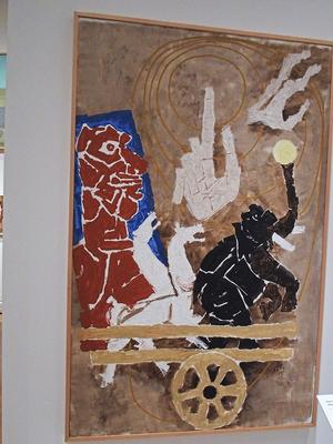 Arjuna with Chariot, 1971