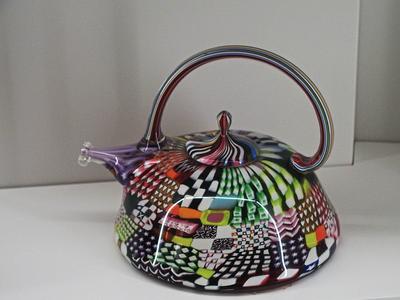 Glass teapot