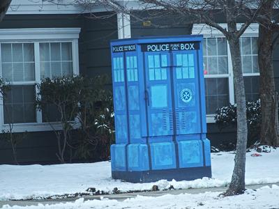 Doctor Who electrical box