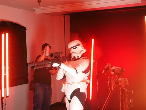 Behind the scenes at the cosplay shoot #3