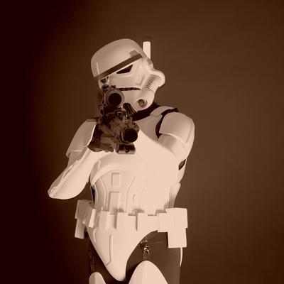 Star Wars cosplay (gentle sepia)