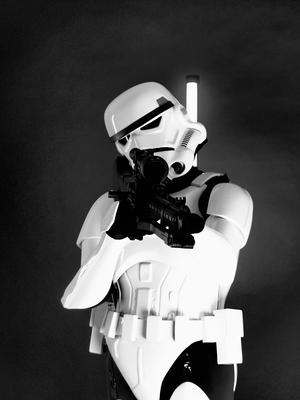 Star Wars cosplay (draatic tone)