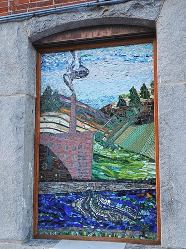 Mosaic at the Charles River Museum #2