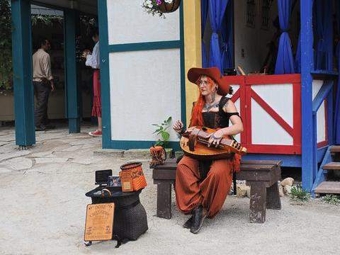 Dora Viellette on the Hurdy Gurdy #2