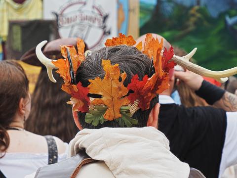 Leaves crown