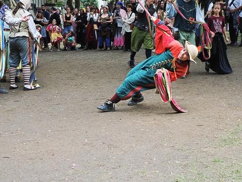 Maypole dancing #8