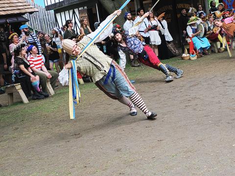 Maypole dancing #9
