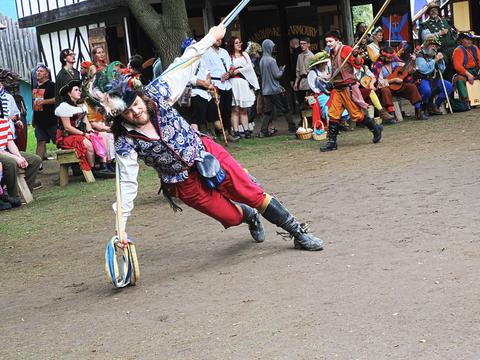 Maypole dancing #10