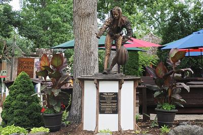 Jester statue