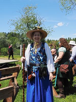 Liz at the New Hampshire renaissance faire #2