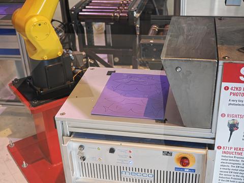 Dream machine creating a foam toy #2