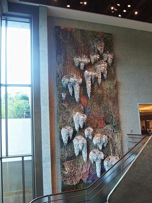 Plant art exhibit