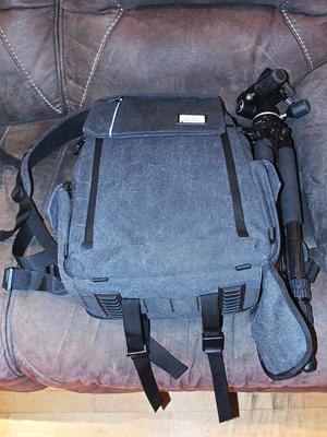 Tullio backpack with tripod