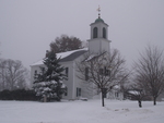 Winter church picture