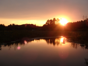 Spectacle Pond Sunset