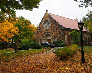 Fall at the Old Parish Cemetery